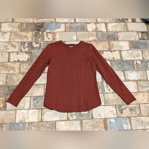 Duluth Trading Co. Women’s Small Burnt Orange Top